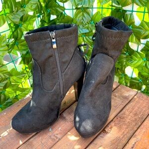 Black ankle boots size 7.5